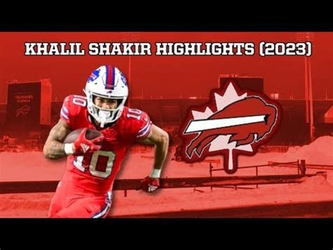 Fuck it, Khalil Shakir highlights. : r/buffalobills