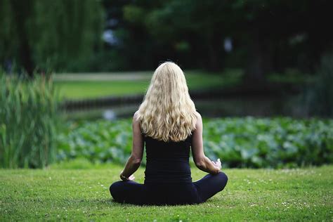 HD wallpaper: woman doing meditation, mindfulness, nature, serenity, lake, present | Wallpaper Flare