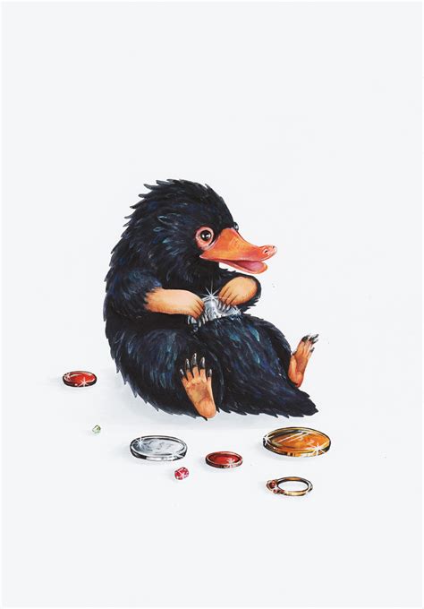 Niffler - Fantastic Beasts and where to find them by TheCherryMovie on DeviantArt