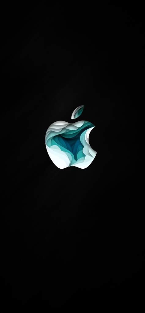 Apple Special Event Logo. True Black. #blackwallpaperiphone Apple Special Event Logo. True ...