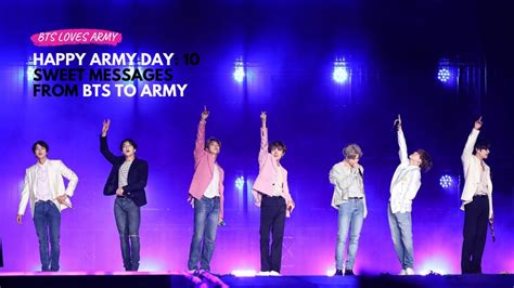 10 Beautiful Messages from BTS to ARMY on ARMY Day - Indigo Music