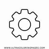 Gear Coloring Page  Ultra Pages sketch template