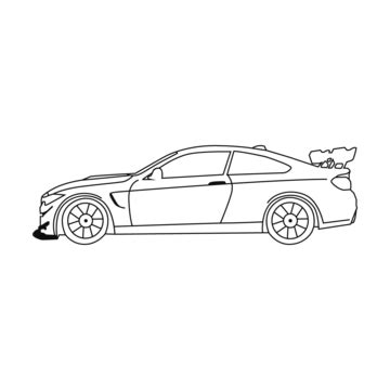 Car Drawing Outline Transport Clipart, Car Clipart, Drawing Clipart ...