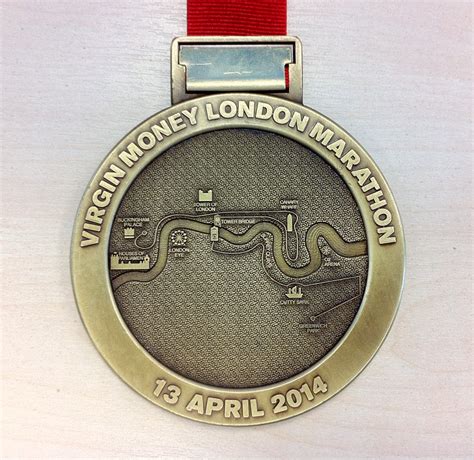 The London Marathon Medal | Mapping London