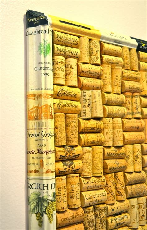 Wine label framed, wine cork filled trivet, earring holder, etc, with two options for how to ...