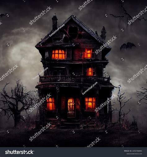 13,418 Halloween Haunted House Background Cemetery Images, Stock Photos, 3D objects, & Vectors ...