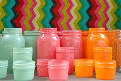 Blue Eyed Yonder DIY Colored Mason Jars | Vintage Event Rentals ...