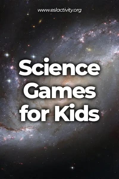 10 Science Games and Activities for Kids and ESL Students