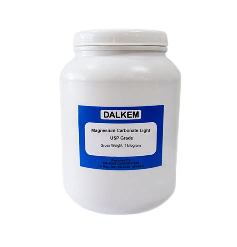 Magnesium Carbonate Light Powder USP Grade 1 kilogram | Store - Online Industrial Chemical Supplier