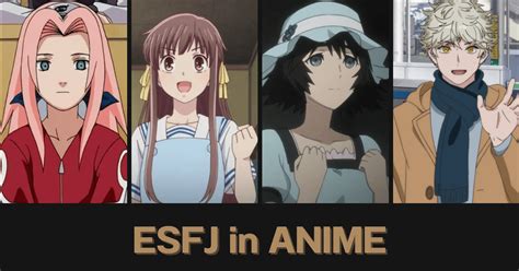 ESFJ Anime Characters - ESFJ Fictional Characters - Pdb App