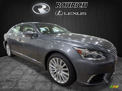 2017 Nebula Gray Pearl Lexus LS 460 AWD #122852534 Photo #11 | GTCarLot.com - Car Color Galleries