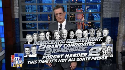 Stephen Colbert Mocks Joe Biden's Website Gaffe in Live Monologue