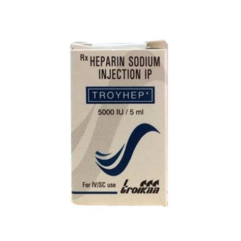 Heparin Sodium 5000 Iu Injection, Form : Liquid, Packaging Size : 7.5ml ...