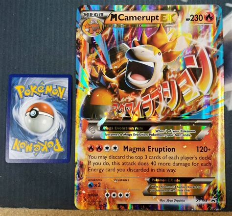 Mega Camerupt EX - Jumbo - JUMBO Cards XXL Pokémon card XY198