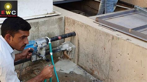 How do you drill a hole in concrete wall? - YouTube