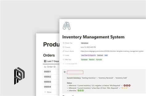 20+ Best Notion Inventory Management Templates