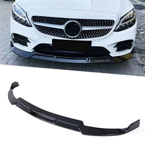 Mercedes Benz W205 C-Class Facelift Lip (19-21) - Auto Customs