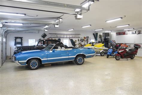 4-Car Workshop Garages | Single-Story Workshop 4-Car Garage