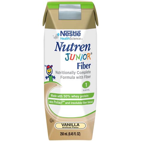 Nutren Junior Complete Formula with Fiber 24 Ct in 2022 | Complete nutrition, Nutrition facts ...