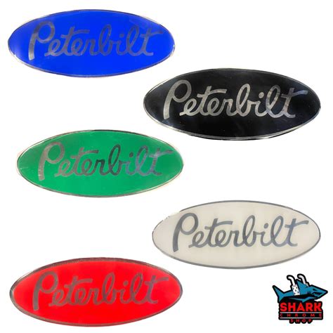 Peterbilt Emblem – Shark Chrome Shop