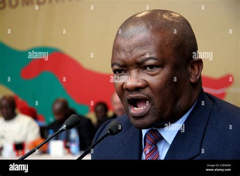 General, Bantu Holomisa leader of United Democratic Movement, opposition party in South Africa ...