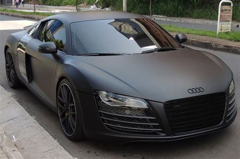 Audi R8 matte black | Cars | Pinterest