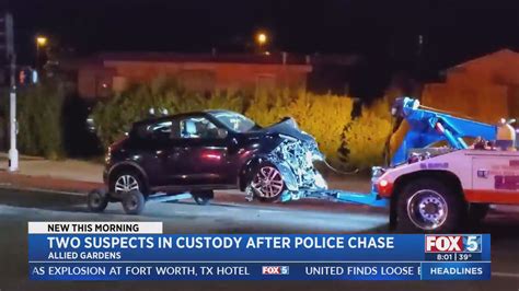 Two Suspects In Custody After Police Chase – FOX 5 San Diego & KUSI News