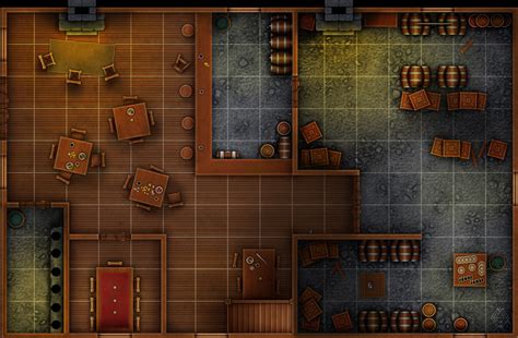 Dd Tavern Map - Maping Resources