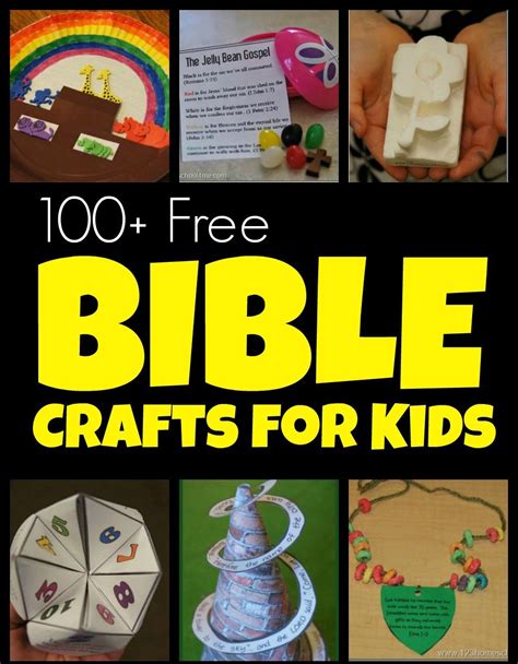 Free Sunday School Lessons for Kids - Bible Crafts, Activities, Printables