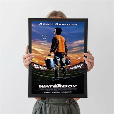 The Waterboy Movie Poster Adam Sandler Back Water Boy A4 A3 - Etsy