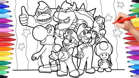 Free Printable Super Mario Pdf Coloring Page Super Mario, 42% OFF