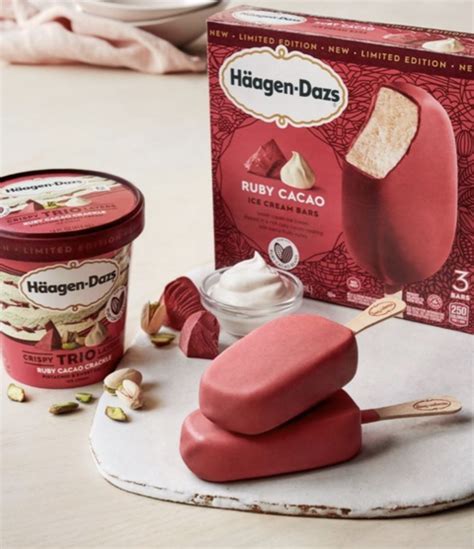 Iconic brands launch ruby chocolate ice creams