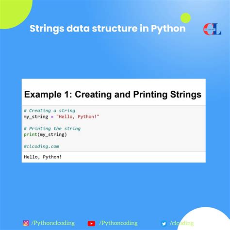 Python Coding on LinkedIn: Strings data structure in Python