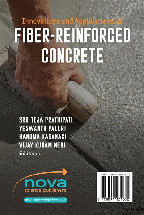 Innovations and Applications of Fiber-Reinforced Concrete – Nova Science Publishers