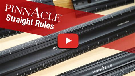 Pinnacle Straight Rules - Video | Woodcraft