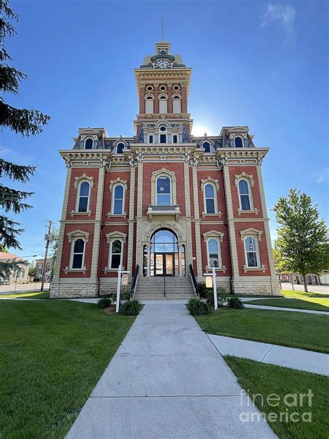 Adams County Courthouse Decatur Indiana 3839 Photograph by Jack Schultz - Fine Art America