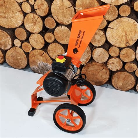 Compact 4HP Electric Garden Mulcher FM4DDE-MUL | Forest Master