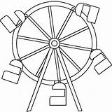 Ferris Wheel Coloring Page  Free Printable Templates sketch template