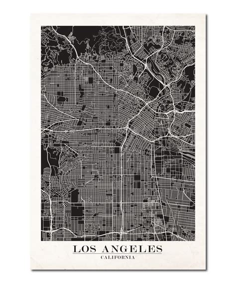 Los Angeles Map Design – STUDIO MAXE