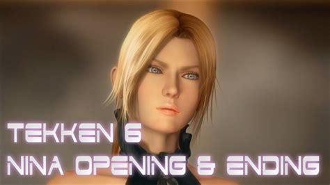 The Vault - Tekken 6 Nina Opening & Ending - YouTube