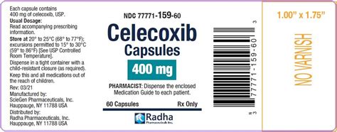 CELECOXIB - FDA prescribing information, side effects and uses