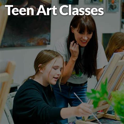 Teen art classes for ages 12-17 - Art House Killarney