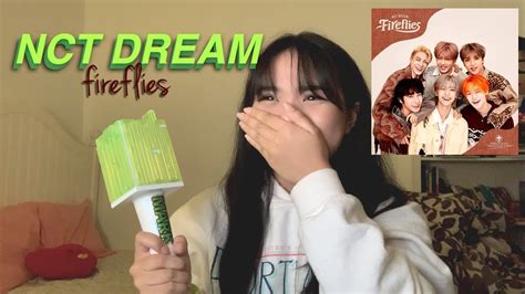 NCT DREAM - "FIREFLIES" FIRST LISTEN REACTION !! - YouTube