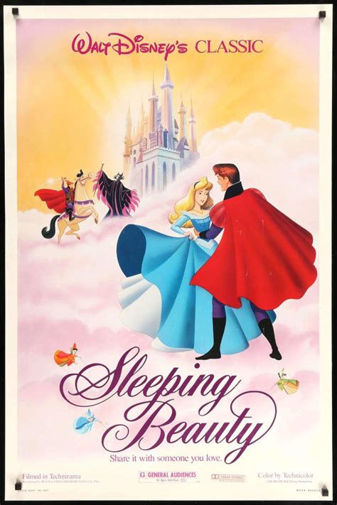 Sleeping Beauty (1959) Original R86 One Sheet Movie Poster - 27" x 41 ...