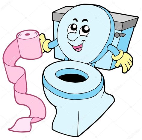 Cartoon toilet — Stock Vector © clairev #2148198