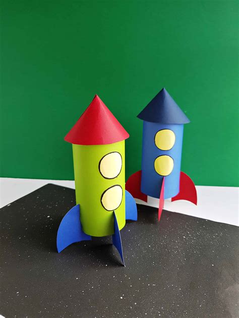 Homemade Rocket Craft For Kids · The Inspiration Edit