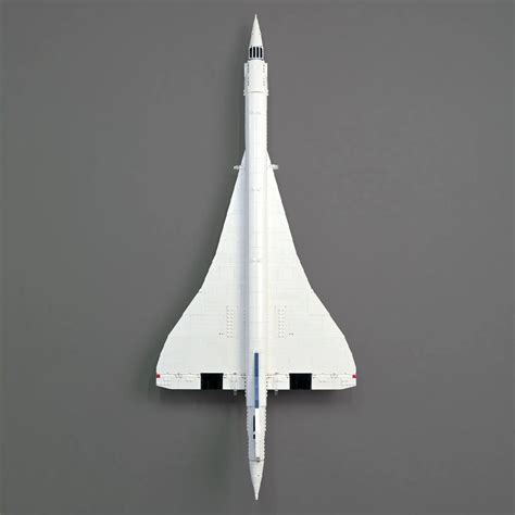 Wall Display Stand for the LEGO Concorde | iDisplayit