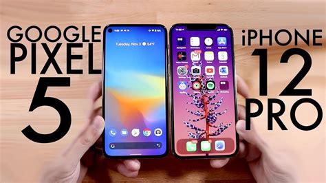 iPhone 12 Pro Vs Google Pixel 5! (Comparison) (Review) - YouTube