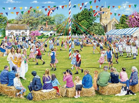 May Day Celebrations | Trevor Mitchell - Artist