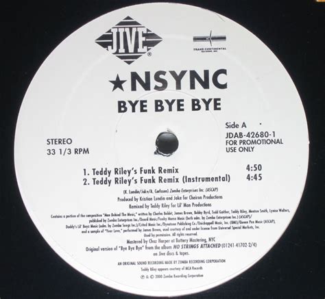 N-Sync - Bye Bye Bye [Vinyl] - Amazon.com Music